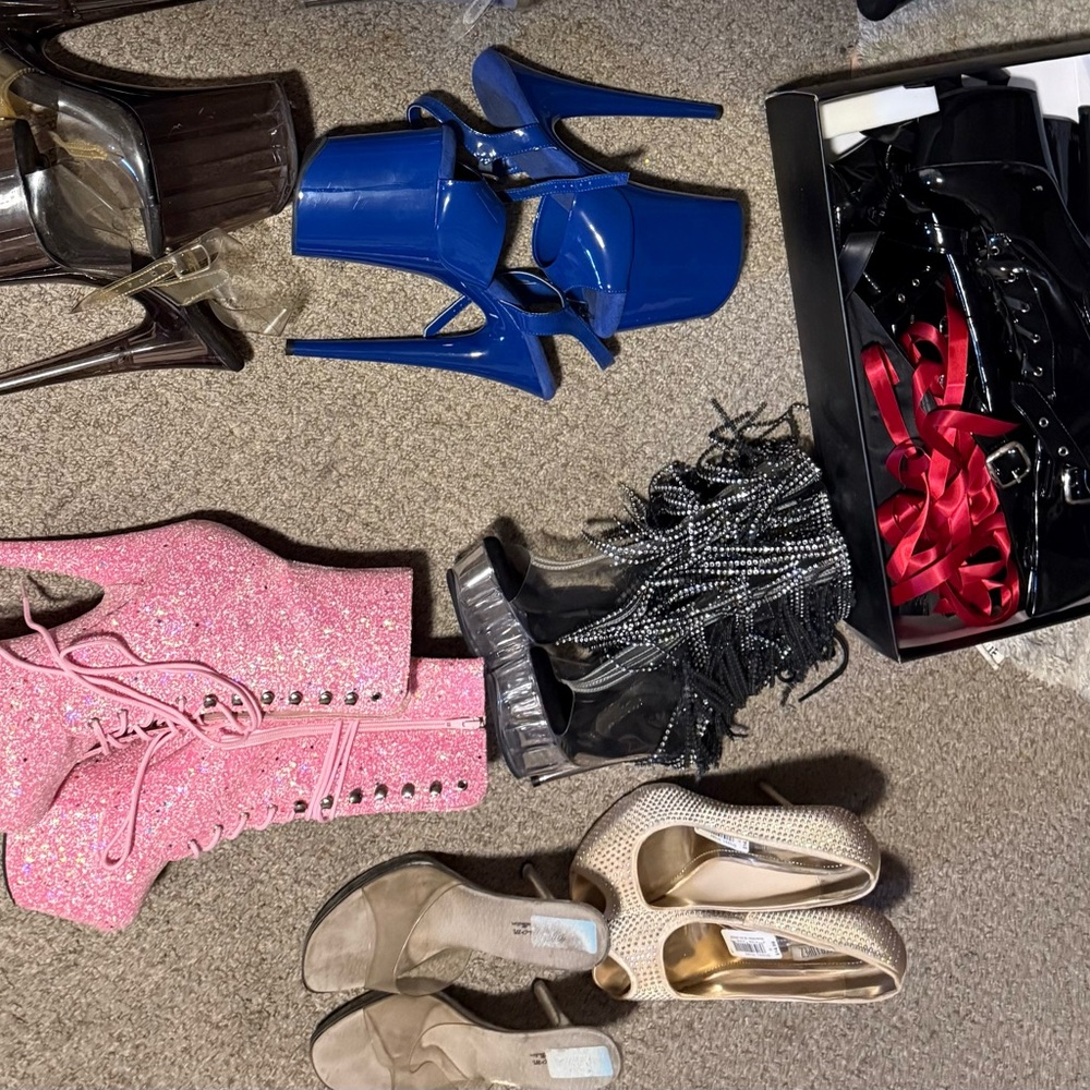 Pleaser Platform Heels bundle! - image 2